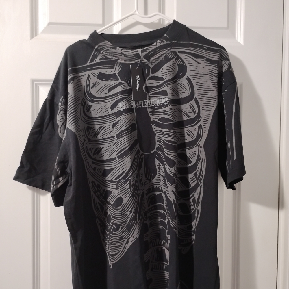 Born Primitive Black Skeleton Graphic Tee